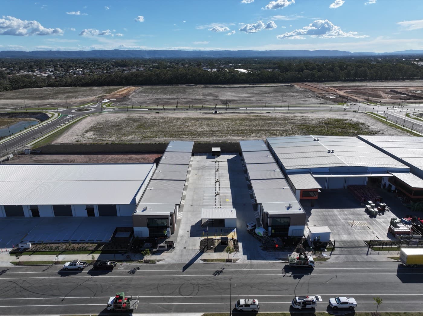 The completed 16-unit Ellevation estate at North Harbour, Morayfield